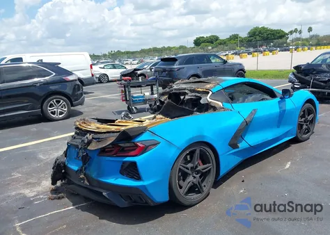 2025 Chevrolet Corvette Stingray Rwd 2Lt z USA, uszkodzony, nr VIN 1G1YB2D40S5101270